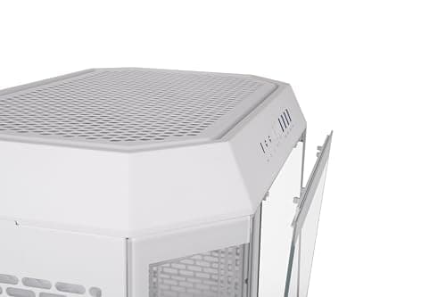 Thermaltake The Tower 600 ATX Mid Tower White Tempered Glass image