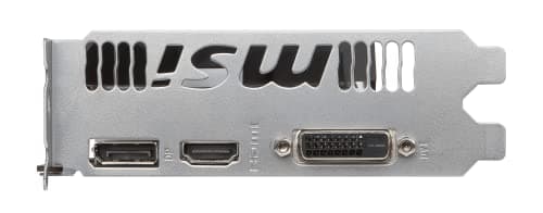 MSI GeForce GTX 1050 Ti OC 4GB GDDR5 Black / White image