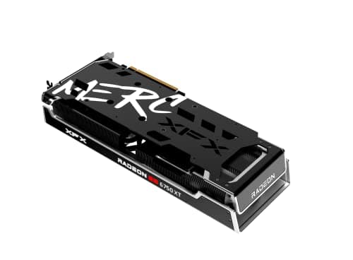 XFX Speedster MERC319 AMD Radeon RX 6750XT Black Gaming Graphics Card with 12GB GDDR6 HDMI 3xDP, AMD RDNA 2 RX-675XYTBDP image