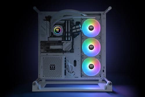 Thermaltake TH420 V2 Water ARGB Sync 84.32 CFM 420mm White image