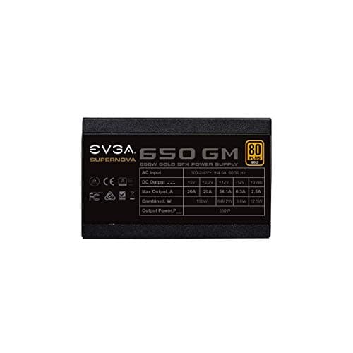 EVGA SuperNOVA 650 GM SFX 650W Fully Modular 80+ Gold Certified image