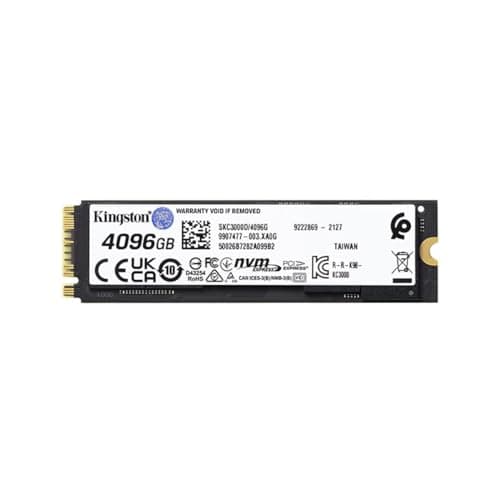 Kingston KC3000 4.096 TB SSD M.2-2280 PCIe 4.0 x4 NVMe image