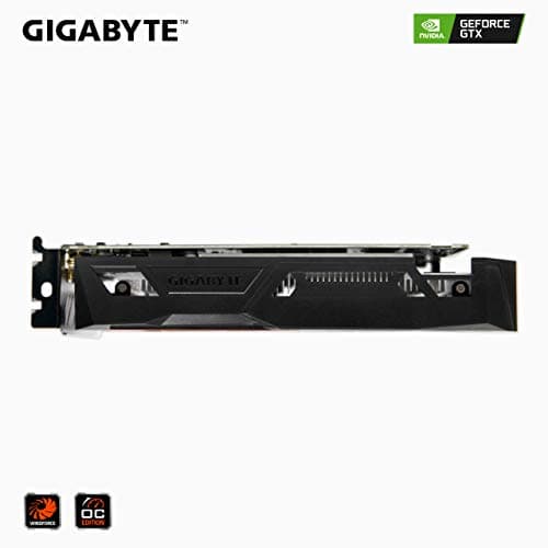 Gigabyte Black / Orange GeForce GTX 1050 Ti 4GB GDDR5 Black / Orange image