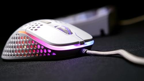 Xtrfy M4 RGB Optical White Wired Gaming Mouse image