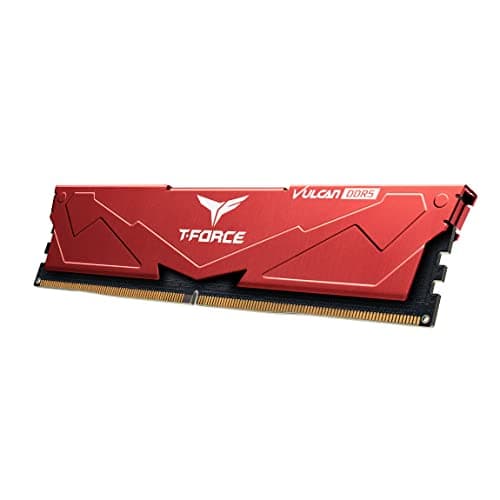 TEAMGROUP T-Force Vulcan Red DDR5-6400 CL32 32GB (2x16GB) image