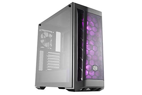 Cooler Master MasterBox MB511 ARGB ATX Mid Tower Black with Tempered Glass Side Panel and USB 3.2 Gen 1 Type-A Front Panel USB main image
