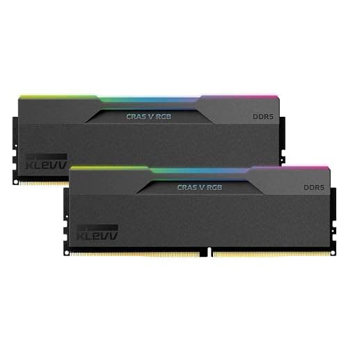 Klevv CRAS V RGB Black DDR5-6000 CL30 32GB (2x16GB) image