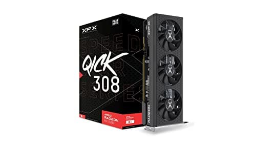 XFX Speedster QICK 308 Radeon RX 7600 8GB GDDR6 Black main image