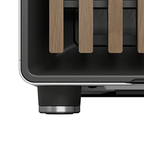 Fractal Design North ATX Mid Tower PC Case - Chalk White with Walnut Front and Mesh Side Panel image