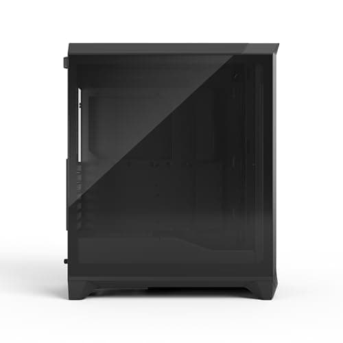 Fractal Design Meshify 3 ATX Mid Tower Black Tinted Tempered Glass Side Panel with USB 3.2 Gen 2x2 Type-C and USB 3.2 Gen 1 Type-A image