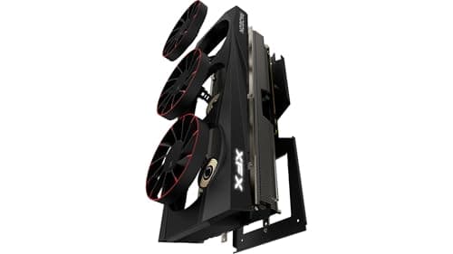 XFX Quicksilver AMD Radeon RX 9070XT Magnetic Air Edition BLACK image