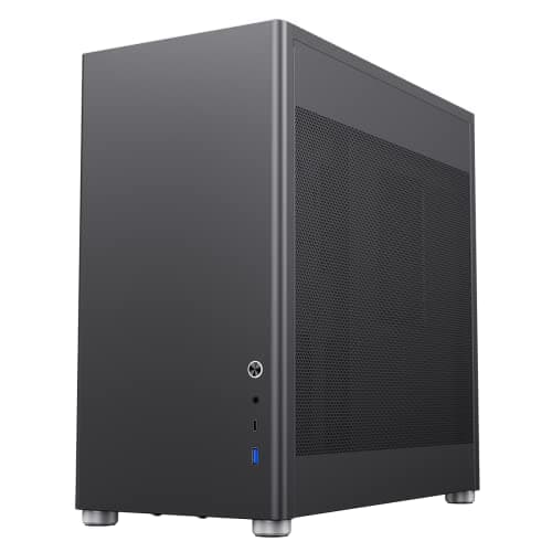 GameMax MeshBox Pro ATX Mid Tower Black Mesh Side Panel and USB 3.2 Gen 2 Type-C / USB 3.2 Gen 1 Type-A image