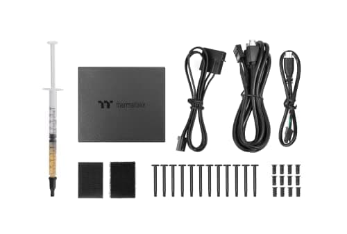 Thermaltake SWAFAN 14 140mm Black RGB 77.6 CFM 3-Pack image