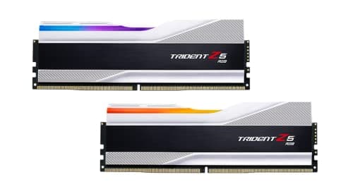 G.Skill Trident Z5 RGB Silver / Black DDR5-5600 CL36 32GB (2x16GB) image