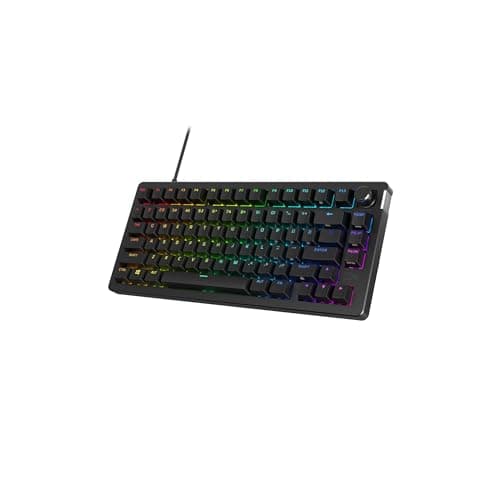 HP HyperX Alloy Rise 75 RGB Wired HyperX Red Gaming Keyboard image
