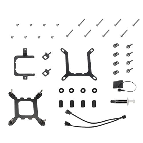 Silverstone NovaPeak Water 240mm 69.8 CFM Black image