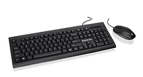 IOGEAR GKM513B Wired Standard Keyboard With Optical Mouse image