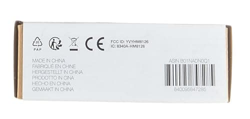 AmazonBasics Wireless Computer Mouse with Nano Receiver - Red image