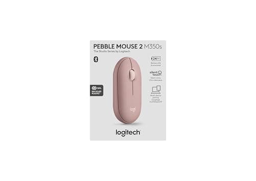 Logitech PEBBLE 2 M350S Bluetooth Wireless Wired Optical Mouse image