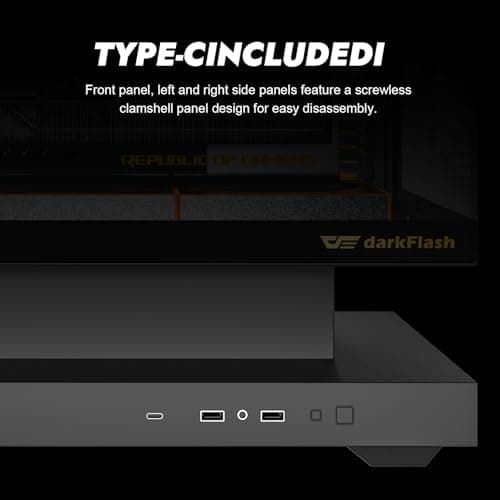 darkFlash Floatron F1 mATX Black image