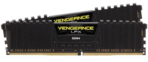 Corsair Vengeance LPX Black / Yellow DDR4-2133 CL13 16GB (2x8GB) image