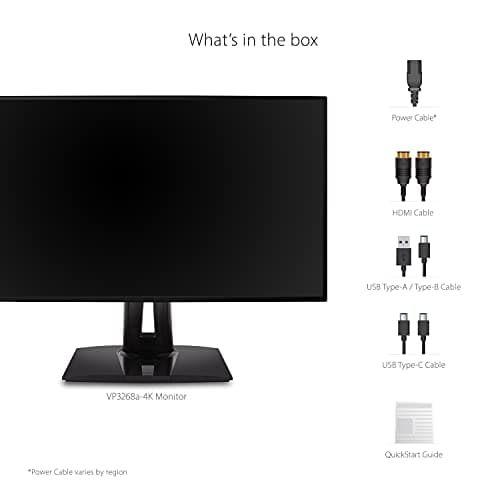 ViewSonic VP3268A-4K 32" 4K IPS Monitor image