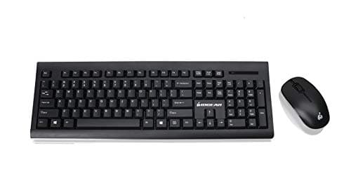 IOGEAR GKM552RB Wireless/Wired Standard Keyboard with Optical Mouse image