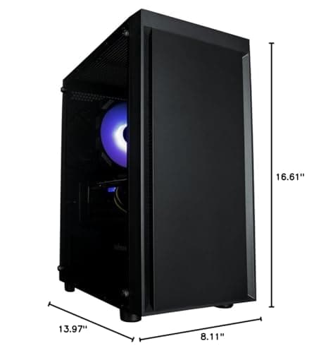 Zalman T3 PLUS Micro ATX Mid Tower Black Tempered Glass Side Panel image
