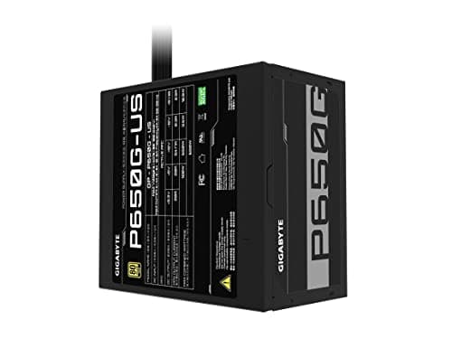 Gigabyte P650G (US) Black 650W Non-Modular 80+ Gold Certified image
