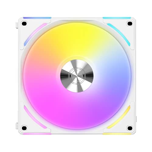 Lian Li UNI FAN AL140 V2 140mm White RGB PWM image