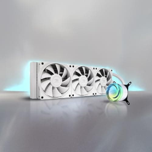 iBuypower AW4 Water 360mm 65 CFM White image