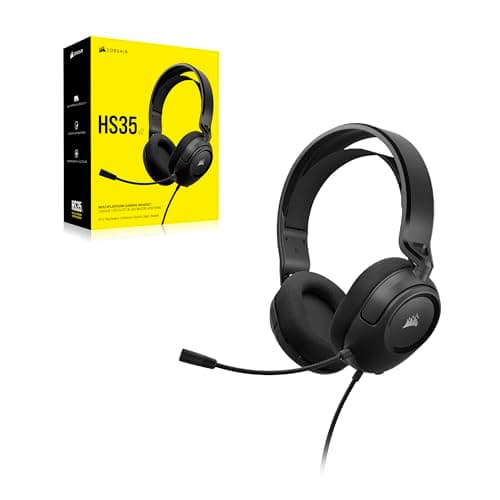 Corsair HS35 v2 Closed-Back Gaming Headset image