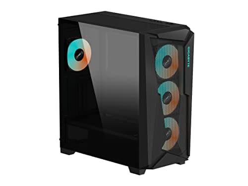 Gigabyte C301 ATX Mid Tower Black Tempered Glass Side Panel image