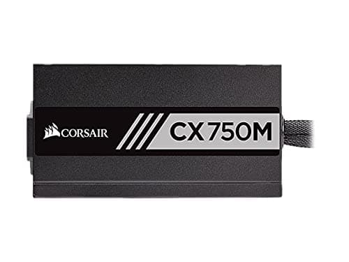 Corsair CX750M V2 (2017 Edition) Black / White 750W Semi-Modular 80+ Bronze image
