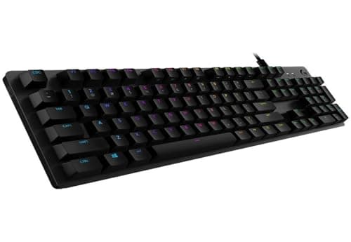 Logitech G512 CARBON Romer-G Tactile Mechanical RGB Wired Gaming Keyboard main image