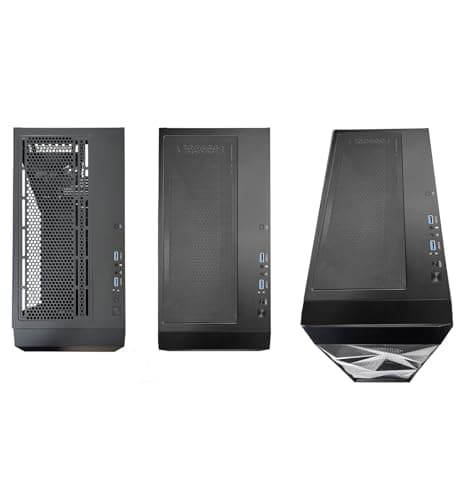 Xilence Xilent Breeze ATX Mid Tower Black with Tempered Glass Side Panel and USB 3.2 Gen 1 Type-A image