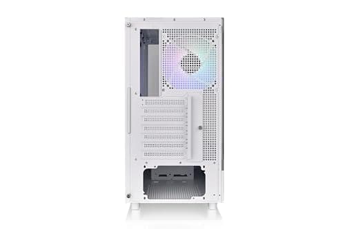 Thermaltake View 270 ATX Mid Tower White Tempered Glass Side Panel, SNOW image