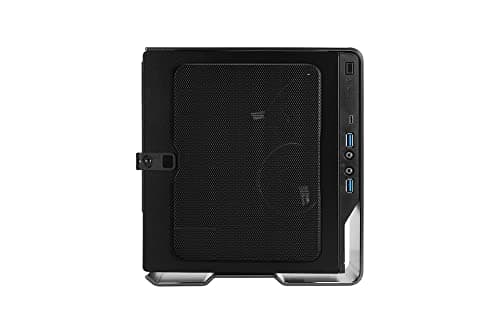In Win Chopin MAX Mini-ITX Desktop Gray with Mesh Side Panel, USB 3.2 Gen 2x2 Type-C, USB 3.2 Gen 1 Type-A, and 200 W Power Supply image