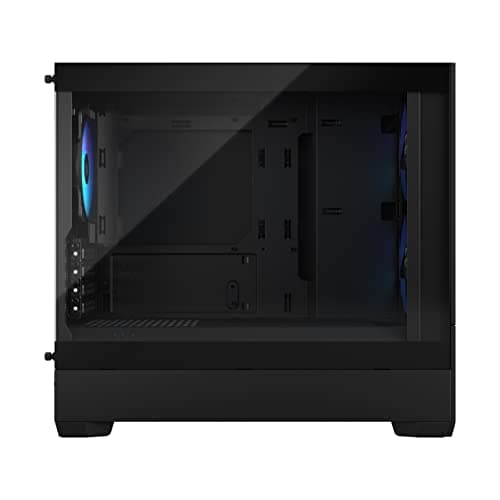 Fractal Design Pop Mini Air Micro ATX Mid Tower Black Tempered Glass Side Panel image