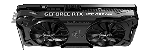 Palit JetStream GeForce RTX 3070 LHR 8GB GDDR6 Black / Silver image