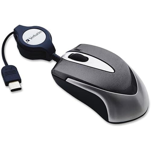 Verbatim 98113 Go Mini Travel Wired Optical Mouse image