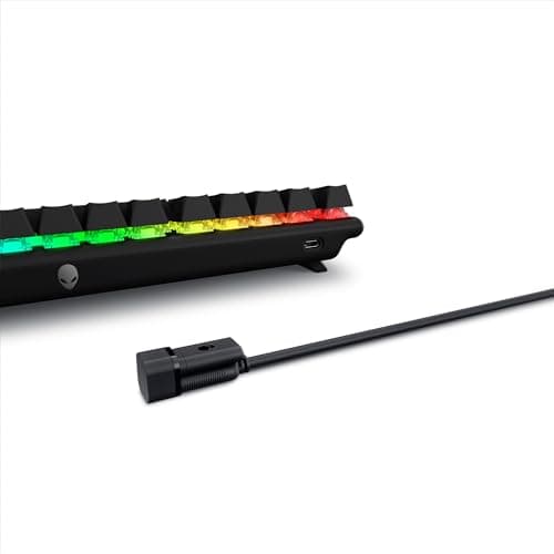 Dell Alienware Pro RGB Bluetooth/Wireless/Wired Alienware Linear Gaming Keyboard image