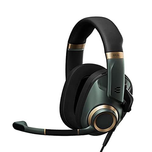 EPOS H6PRO Closed Green / Gold Headphones main image