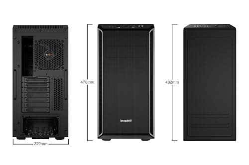 be quiet! Pure Base 600 ATX Mid Tower Black / Silver image