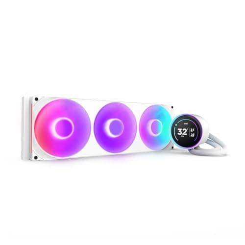 NZXT Kraken Elite RGB (2025) Water 420mm RGB (2025) 98.61 CFM White image
