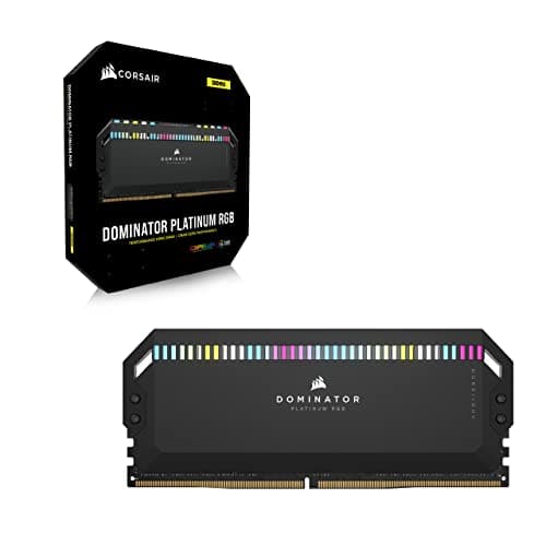 Corsair Dominator Platinum RGB Black DDR5-7200 CL34 32GB (2x16GB) image