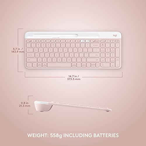 Logitech K585 Bluetooth/Wireless/Wired Slim Keyboard image