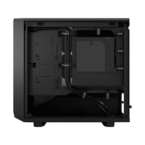 Fractal Design Meshify 2 Nano Mini-ITX Tower Black Tempered Glass Side Panel image