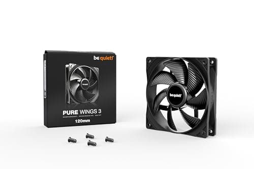 be quiet! Pure Wings 3 120mm Black 49.9 CFM image