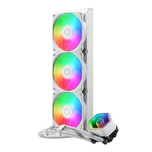 Cooler Master MasterLiquid 360 Core II Water 360mm 70.7 CFM White image